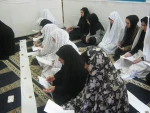 مراسم قرائت زیارت نامه حضرت فاطمه زهرا (س) در آموزشکده فنی دختران ارومیه