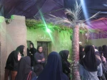 بازدیددانشجویان آموزشکده فنی وحرفه ای دختران ارومیه ازنمایشگاه کوچه‌های بنی‌هاشم در ارومیه