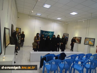 افتتاح نمایشگاه آثار دانشجویان گرافیک درسالن حوزه هنری استان
