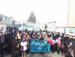 حضور باشکوه اساتید ، کارکنان ودانشجویان آموزشکده فنی وحرفه ای دختران ارومیه در راهپیمایی یوم الله 22 بهمن