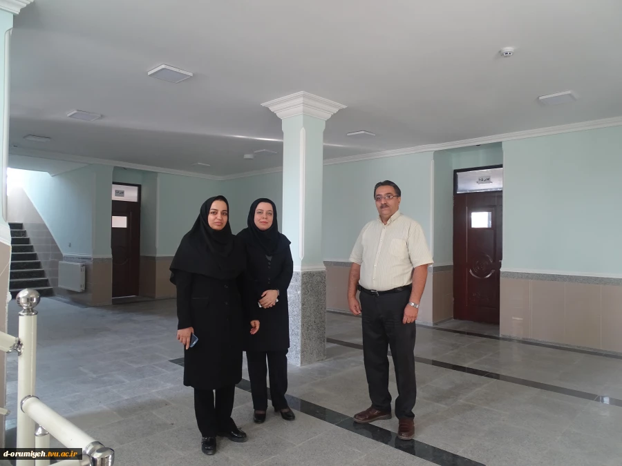 دیدار سرپرست آموزشکده دختران ارومیه با آقای قانع یکی از خیرین شهرستان ارومیه  2
