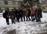 مسئولین آموزشکده  فنی و حرفه ای دختران ارومیه در کنار دانشجویان در روزهای امتحانی و برفی ارومیه  3