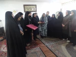 دیدار صمیمی سرپرست آموزشکده فنی و حرفه ای دختران ارومیه دکتر اشرفی ، کارکنان و اساتید با خانواده محترم شهید سرفراز اسلام فرمان تقی زاده ساکن در روستای بالو  2