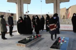 مراسم غبار روبی مزار شهدای گمنام به مناسبت چهل و دومین سالگرد پیروزی انقلاب اسلامی ایران 3