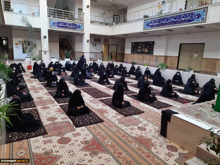 حضور ریاست و جمعی از کارکنان آموزشکده فنی و حرفه ای دختران ارومیه در حوزه علمیه ریحانه الرسول ارومیه به مناسبت روز وحدت حوزه و دانشگاه  4