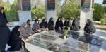 غبار روبی مزار شهدا و سخنرانی با موضوع هفته وحدت 3